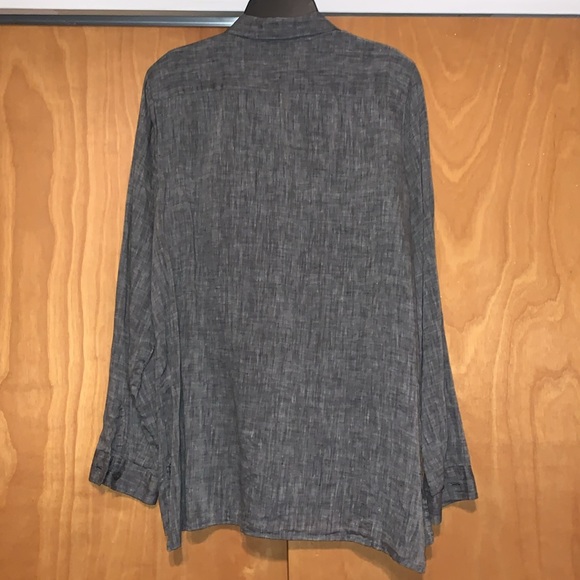 J. Jill Button Down Blouse Size Medium - Picture 3 of 5